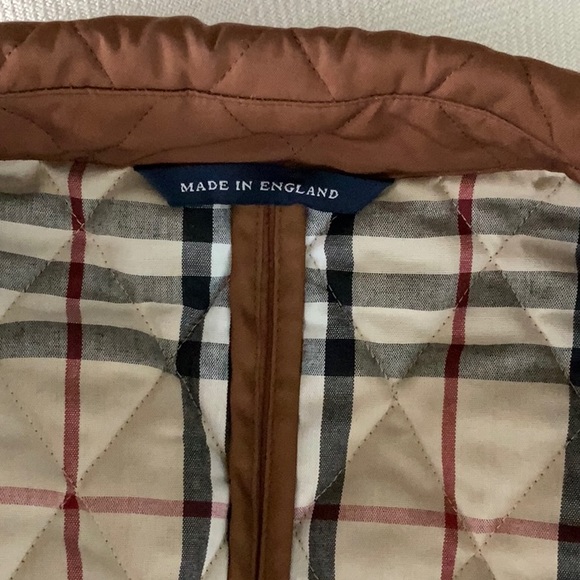 🎉SOLD🎉Burberry Brown Quilted Jacket Size M - Picture 8 of 8